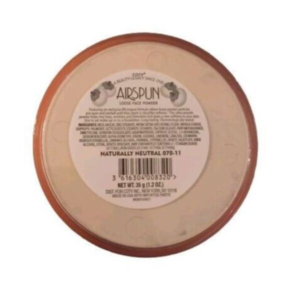 NEW Coty Airspun Loose Face Powder 1.2 oz Sealed 070-11 - Naturally Neutral - Picture 2 of 4